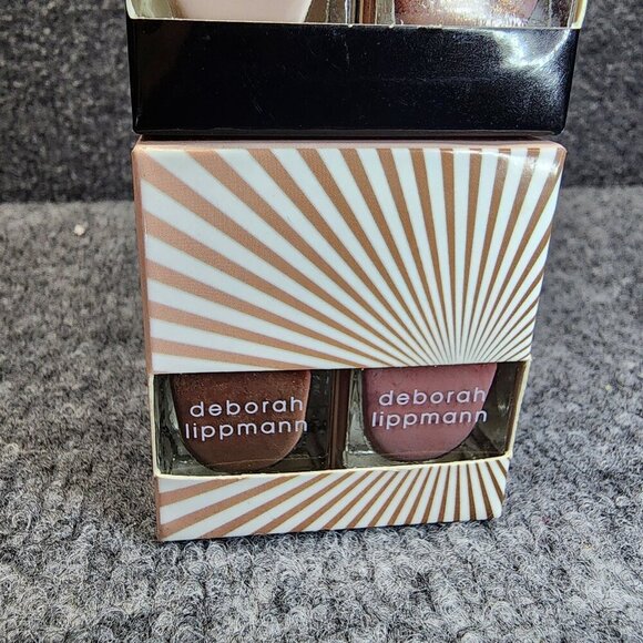 4 Deborah Lippmann Nail Polish 0.27 fl.oz. Mini Pink Glitter Modern Love - Picture 2 of 9